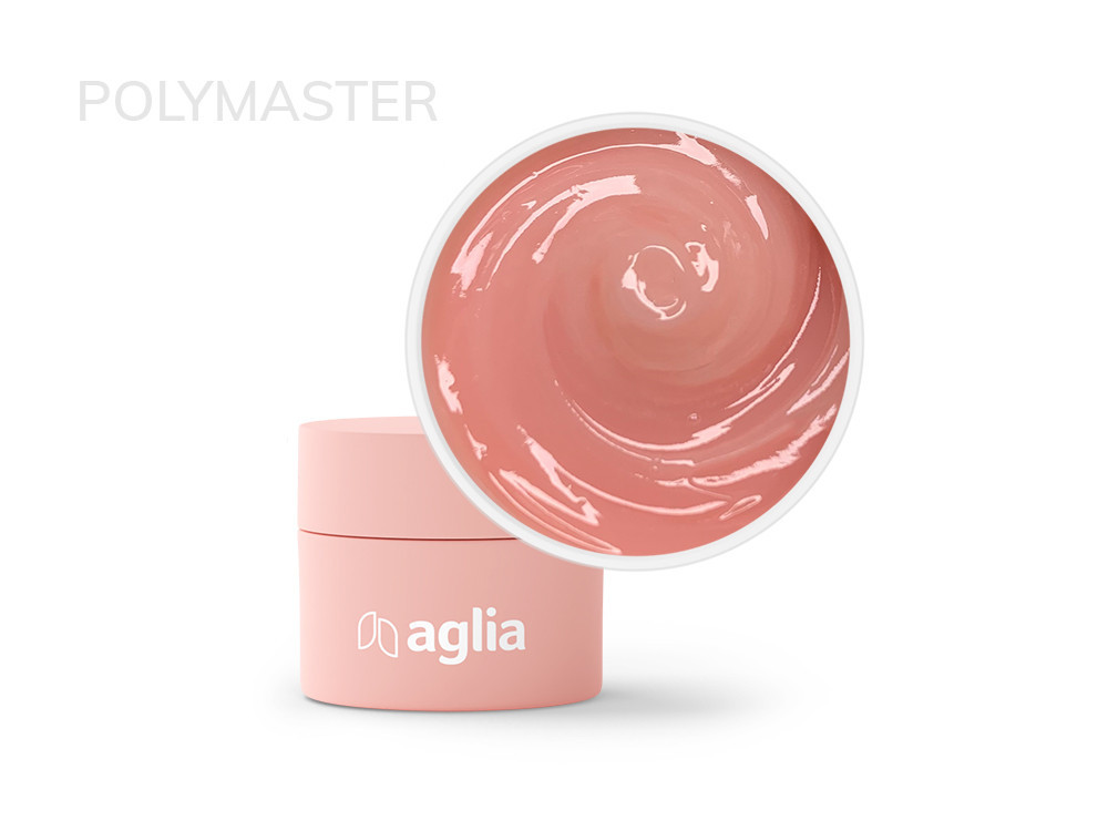 POLYMASTER CORAL PINK - stavební UV polygel HEMA FREE