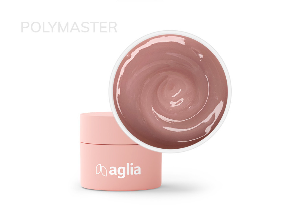 POLYMASTER COVER CREAMY - stavební UV polygel HEMA FREE