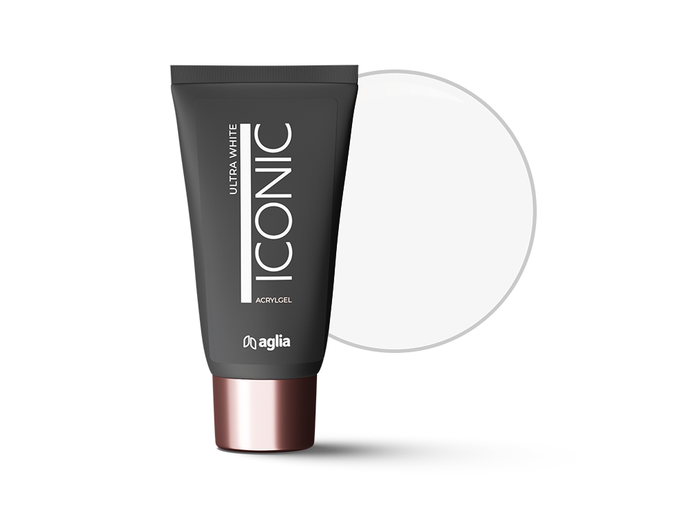 ICONIC ULTRA WHITE stavební UV polygel / acrylgel