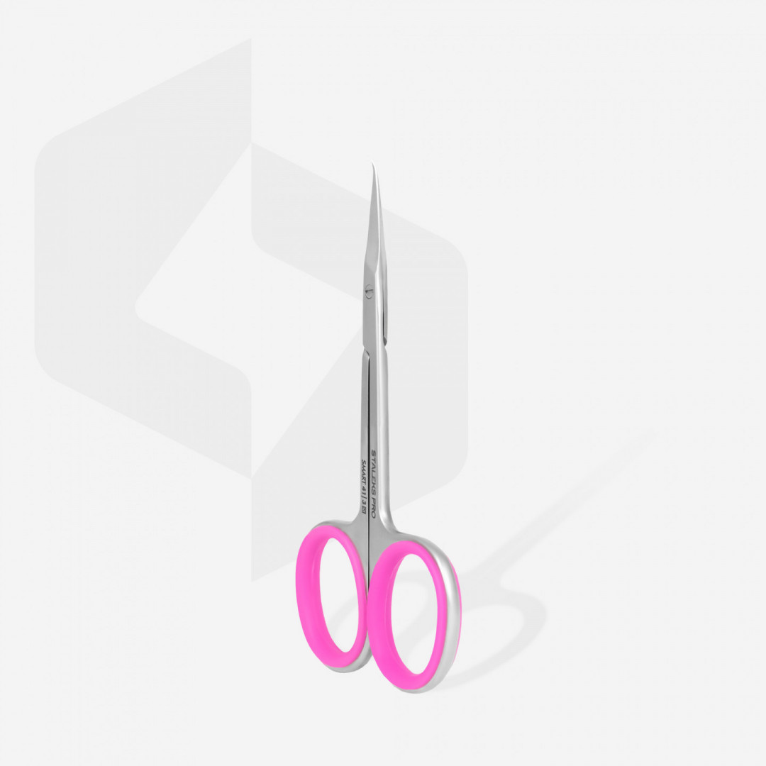 STALEKS PRO SMART SS-41/3 Profesionální manikúrní nůžky na kůžičku s háčkem