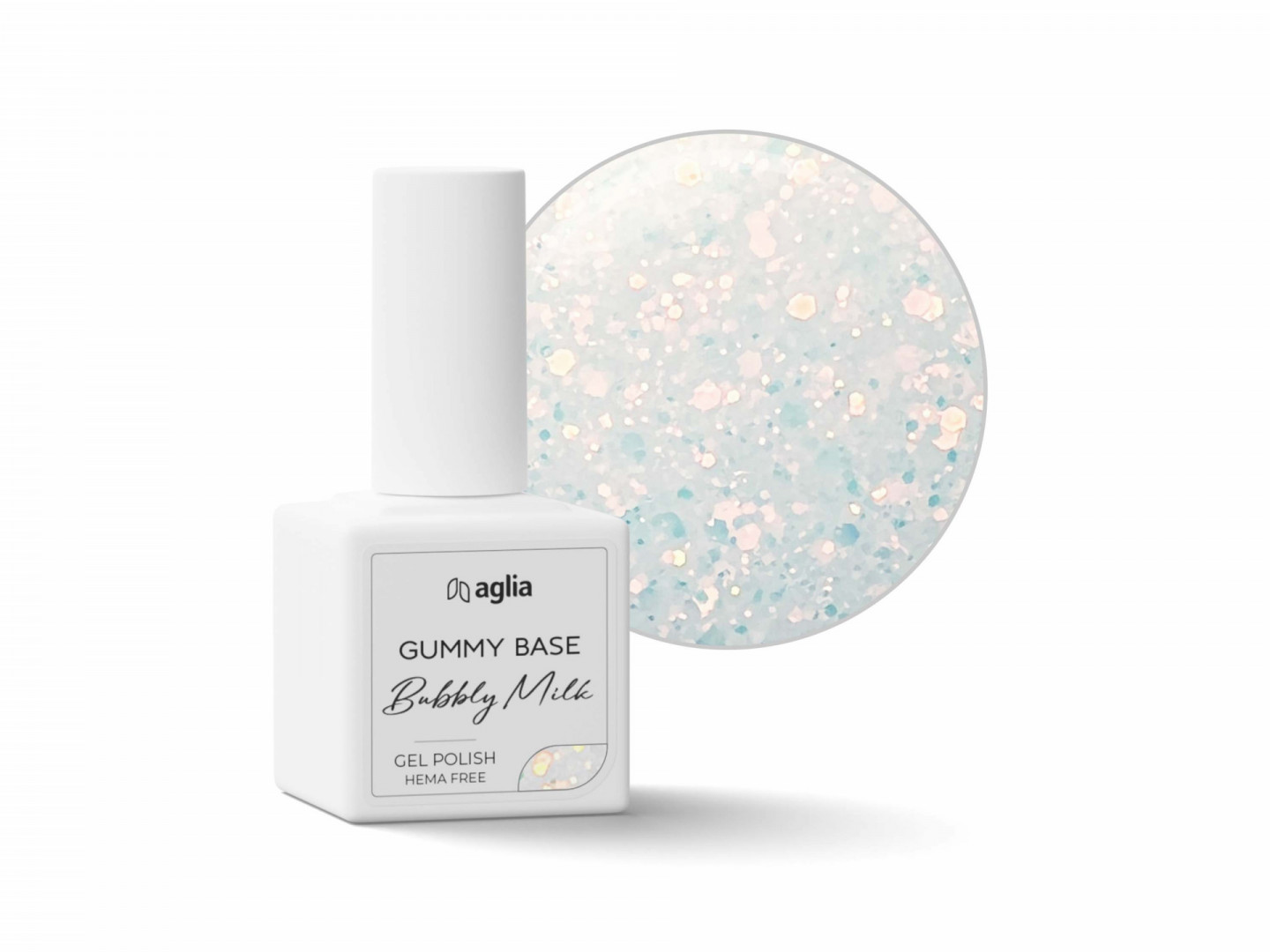 GUMMY BASE Bubbly Milk - gel lak HEMA FREE