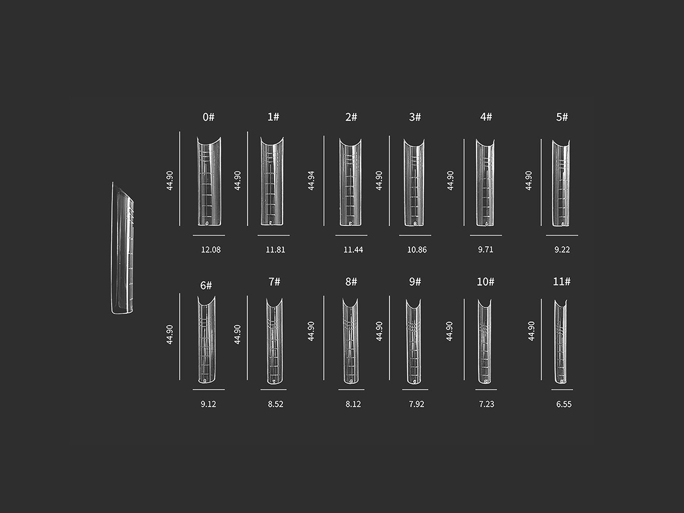 DUAL FORMS Half Square