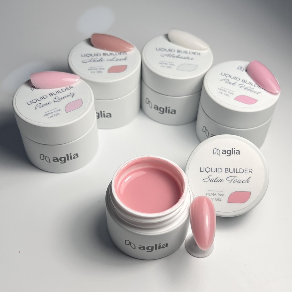 LIQUID BUILDER Satin Touch - modelovací UV gel HEMA FREE