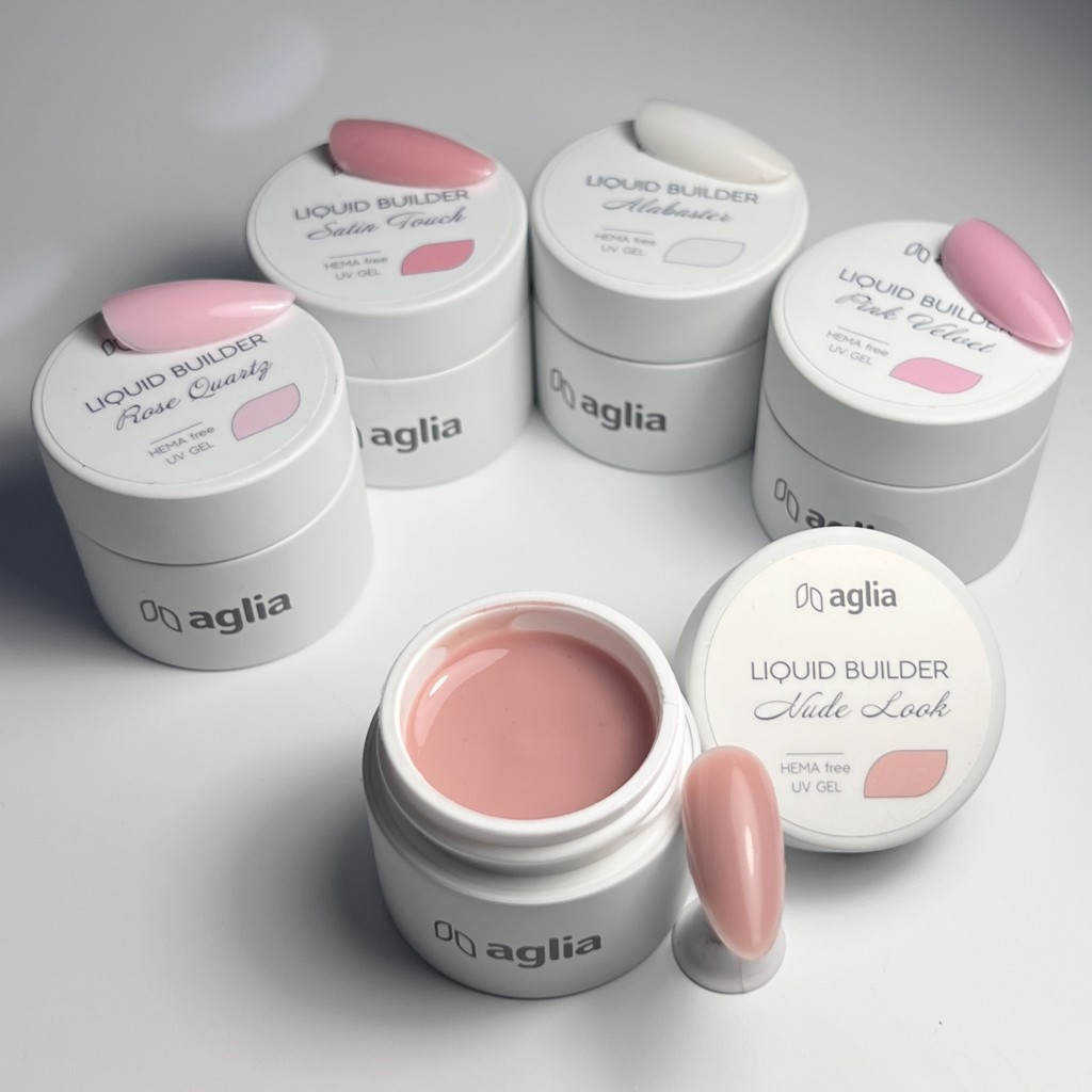 LIQUID BUILDER Nude Look - modelovací UV gel HEMA FREE